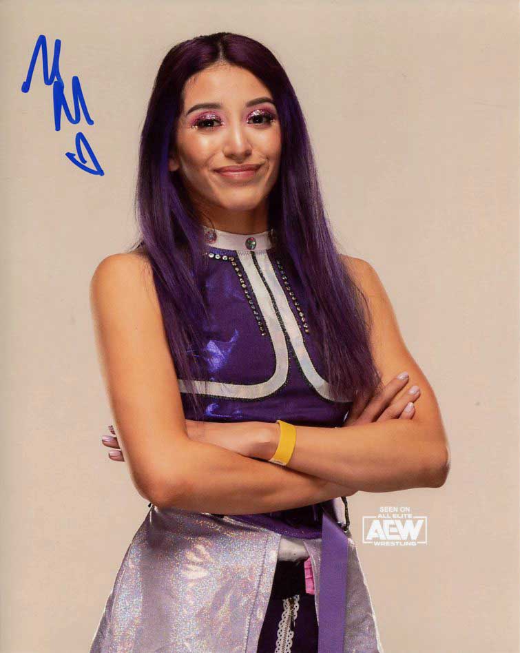 Mighty Mayra Pose 3 Signed Photo COA