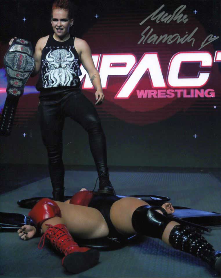 Masha Slamovich Pose 11 Signed Photo COA