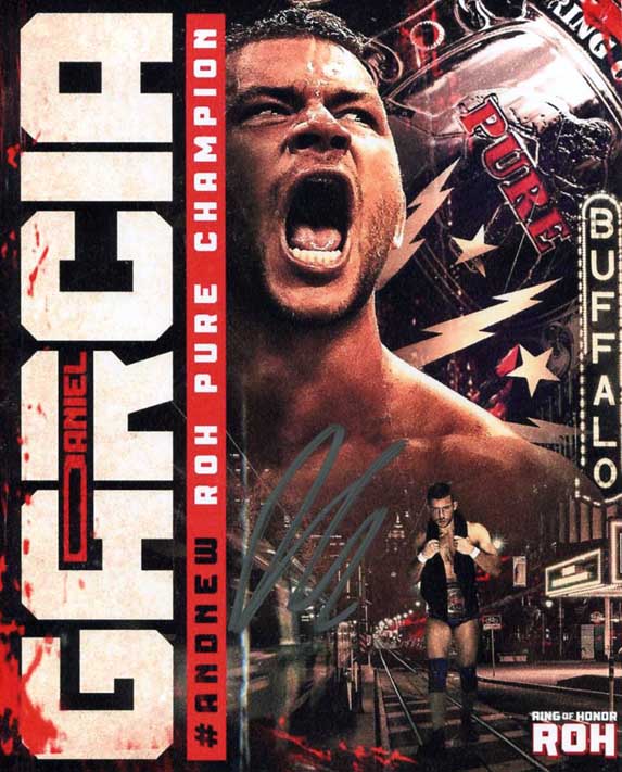 Daniel Garcia Pose 1 Signed Photo COA