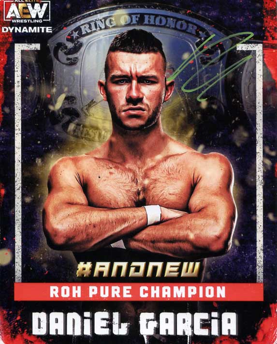 Daniel Garcia Pose 2 Signed Photo