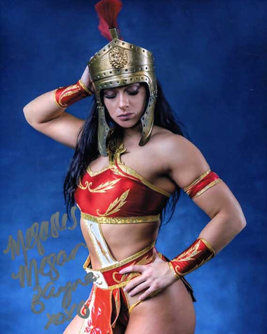 Megan Bayne Pose 1 Signed Photo COA