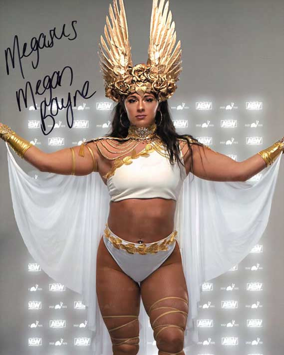 Megan Bayne Pose 2 Signed Photo COA