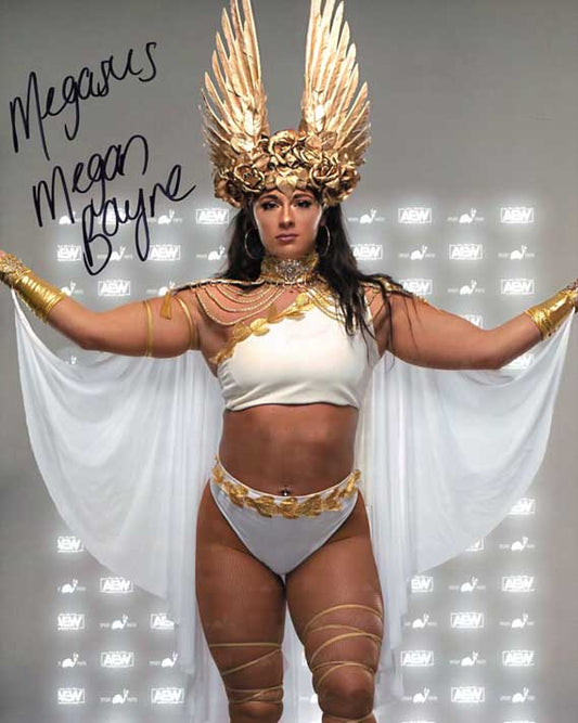 Megan Bayne Pose 2 Signed Photo COA
