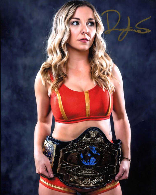 Rebecca Scott Pose 1 Signed Photo COA