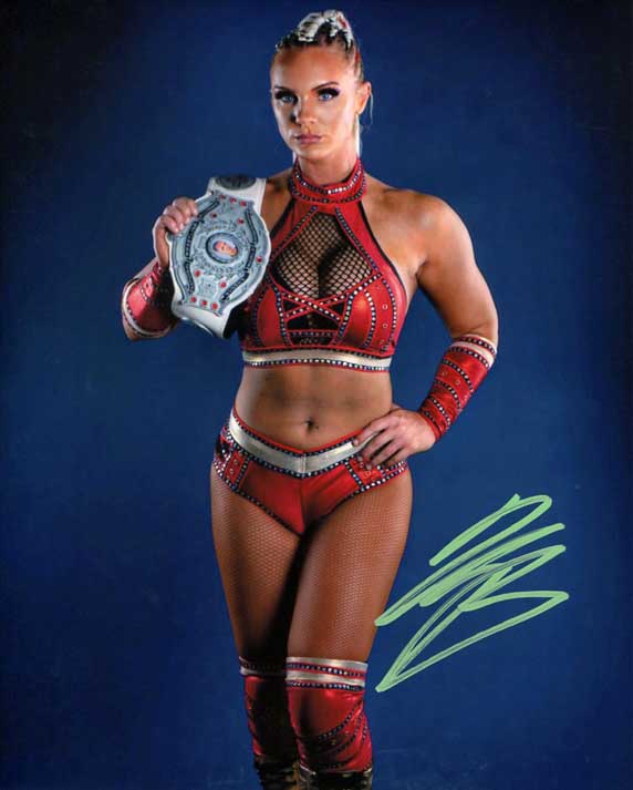 Kamille Brickhouse Pose 4 Signed Photo COA