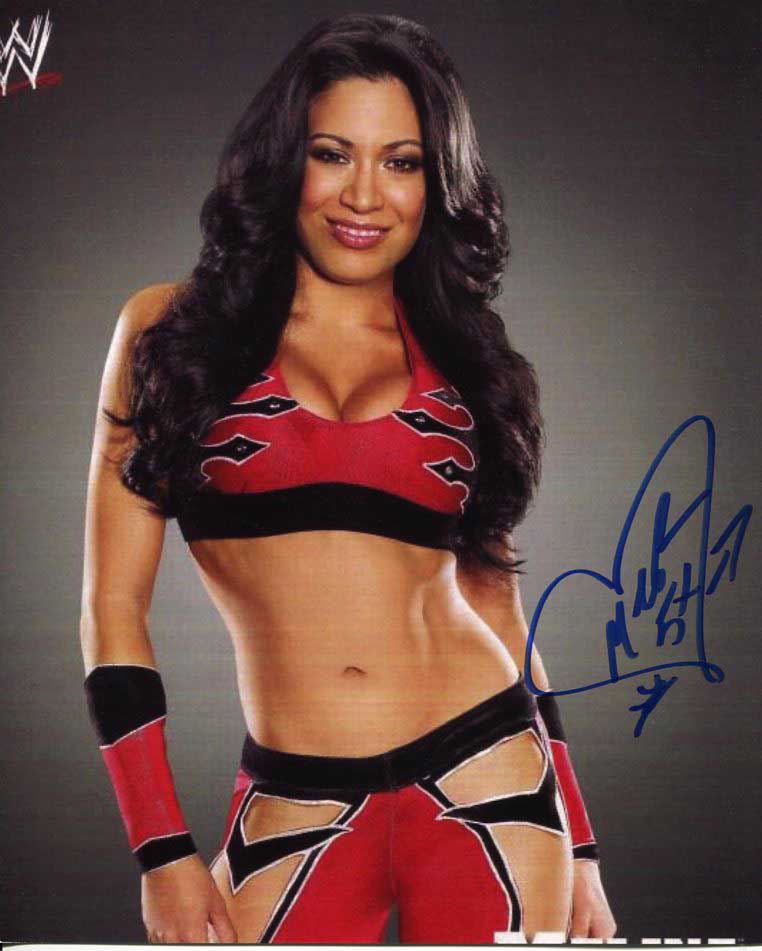 Melina Pose 1 Signed Photo COA