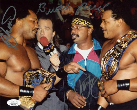 Doom (Simmons, Reed, Long) Triple Signed Photo RARE JSA