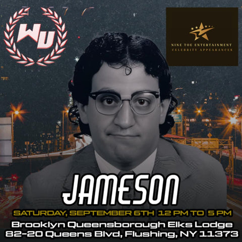Meet & Greet with Jameson at Collectibles Con on 9/6