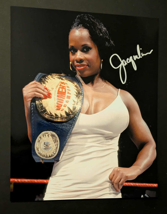 Jacqueline Moore Pose 3 Signed Photo COA