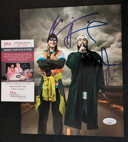 Kevin Smith & Jason Mewes Signed (Jay Silent Bob) Signed Photo A JSA COA