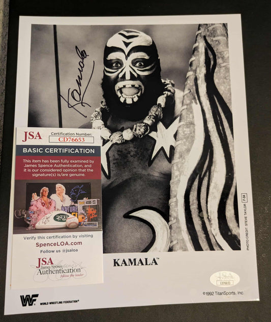 Kamala Signed Photo A JSA COA