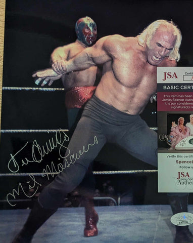 Mil Mascaras Signed Photo JSA COA