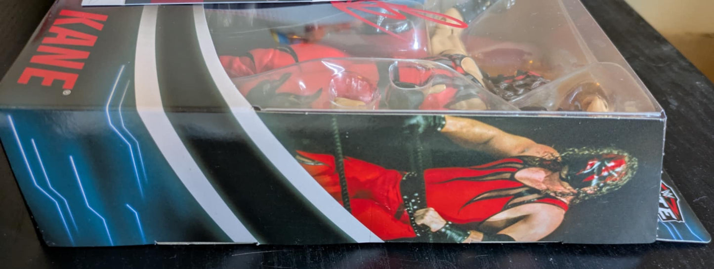 Kane Signed WWE Elite Survivor Series Action Figure JSA COA w/case
