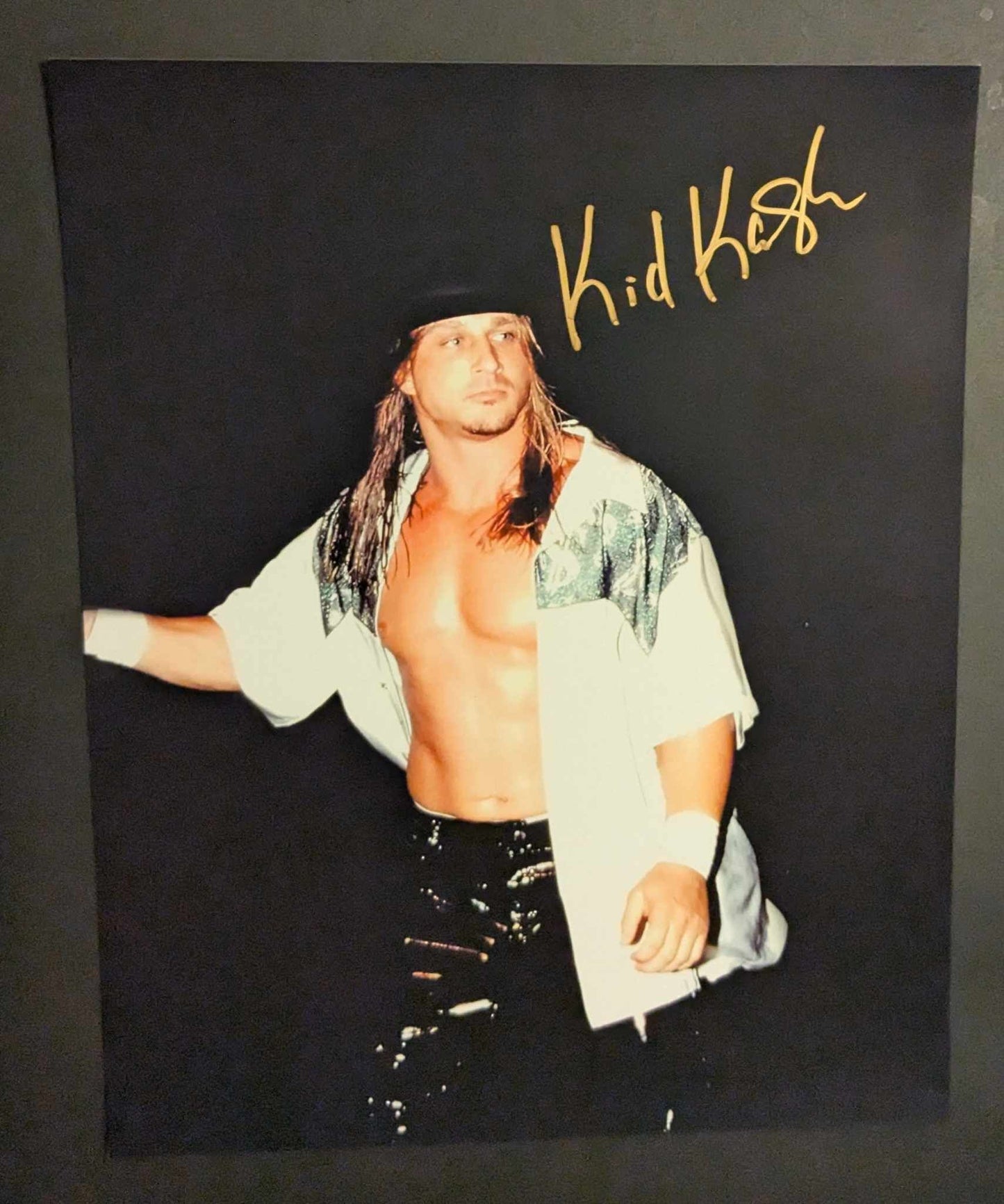 Kid Kash Pose 1 Signed Photo COA