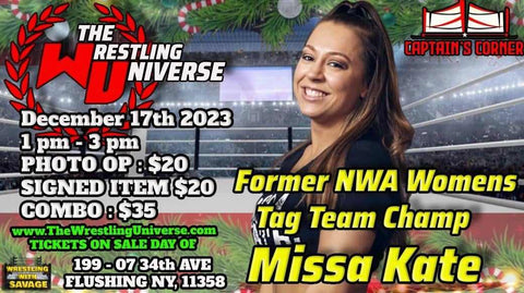In-Store Meet & Greet with Missa Kate Sun Dec 17th 1-3PM