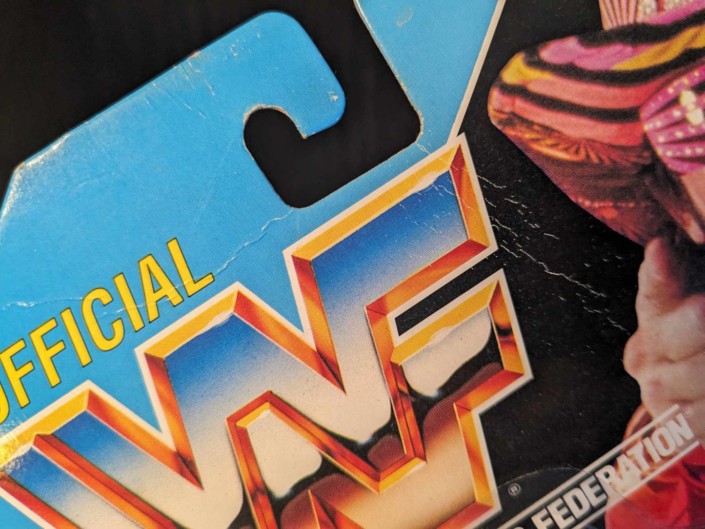 WWF Hasbro Macho Man Masher Randy Savage Figure Series 3 1991