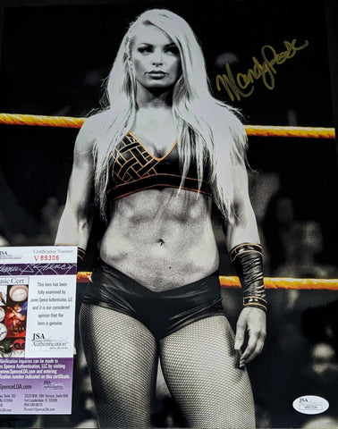 Mandy Rose Signed 11x14 Photo JSA COA