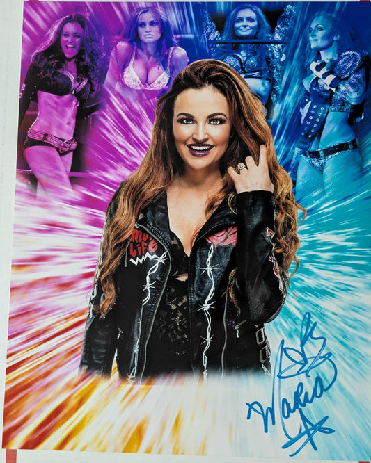 Maria Signed 11x14 Signed Photo COA
