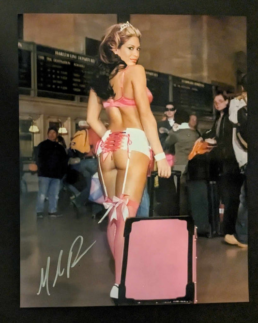 Melina Pose 10 Signed Photo COA