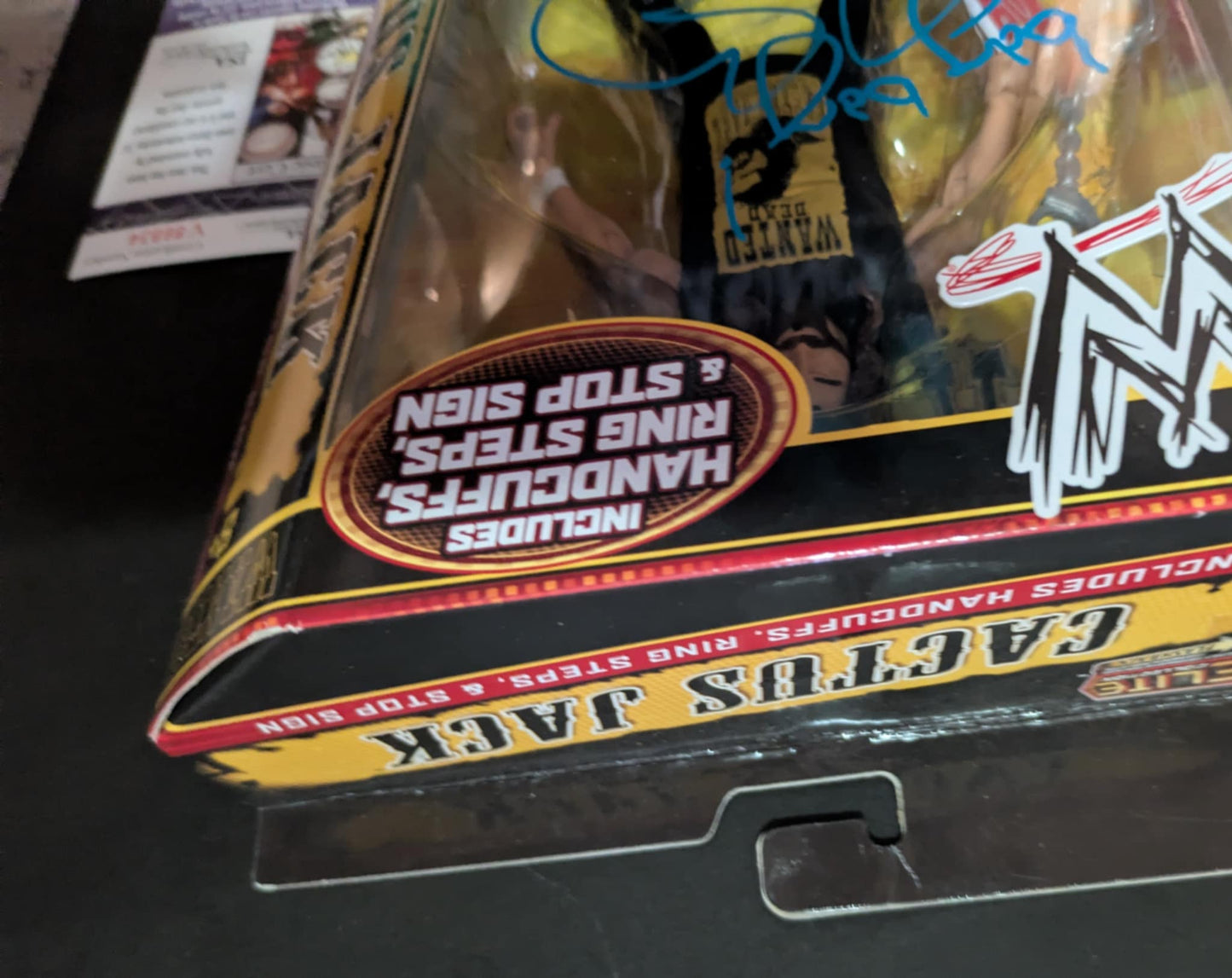 Holiday Special - Cactus Jack Signed WWE Elite Flashback Ringside Exclusive Figure Mick Foley JSA COA