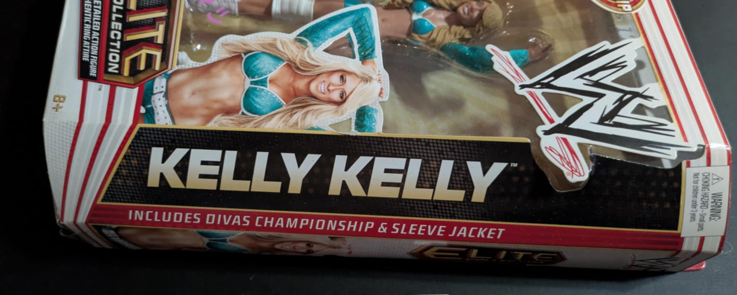 Kelly Kelly Signed WWE Elite Series 17 Figure Inscribed JSA COA