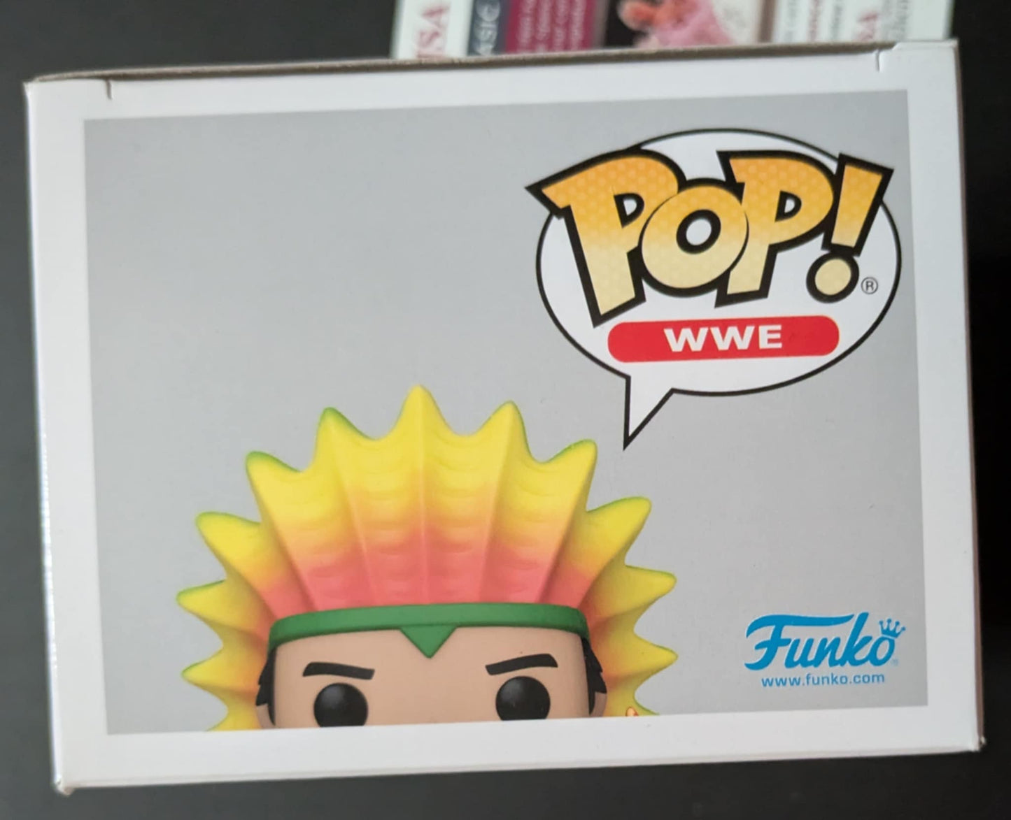 Ricky The Dragon Steamboat Signed WWE Funko Pop 121 HOF Inscription JSA COA