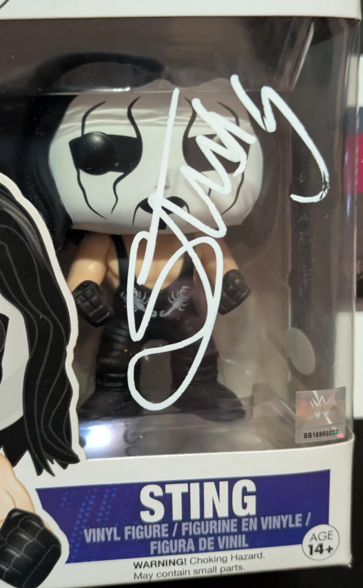 Holiday Special - Sting Signed Funko Pop 19 WWE JSA COA