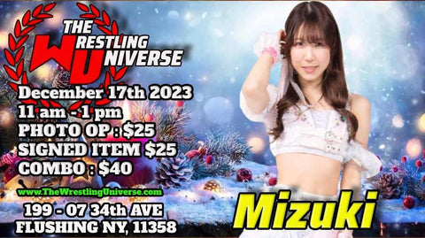 In-Store Meet & Greet with Mizuki Sun Dec 17th 11AM-1PM