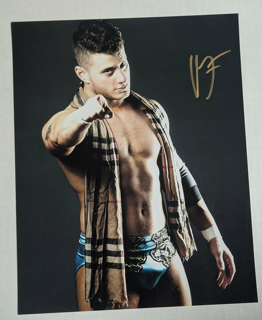 MJF Pose 2 AEW Signed Photo COA