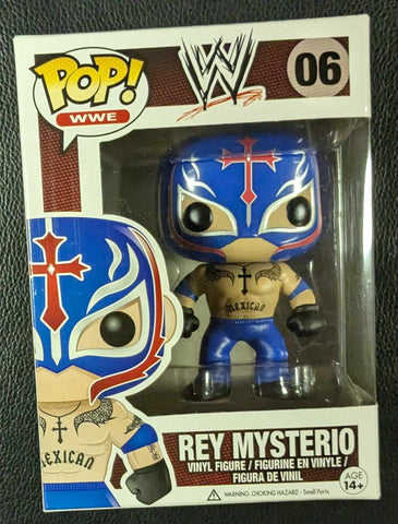 Rey Mysterio Funko Pop! WWE #06 Rare Vaulted Vinyl Figure (Unsigned)