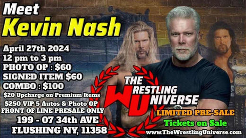In-Store Meet & Greet with Kevin Nash April 27th 12-3PM