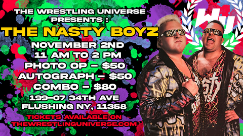 In-Store Meet & Greet with The Nasty Boyz Sat Nov 2nd 11AM-2PM