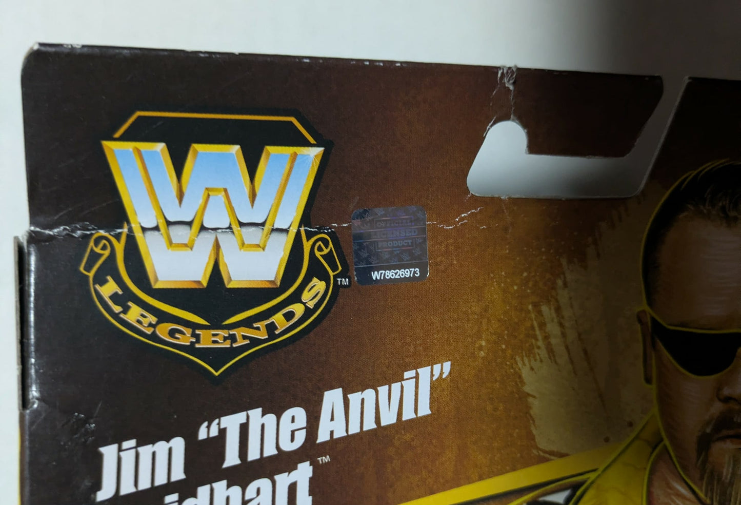 WWE Elite Legends JIM “THE ANVIL” NEIDHART Series 24 Wrestling Action Figure