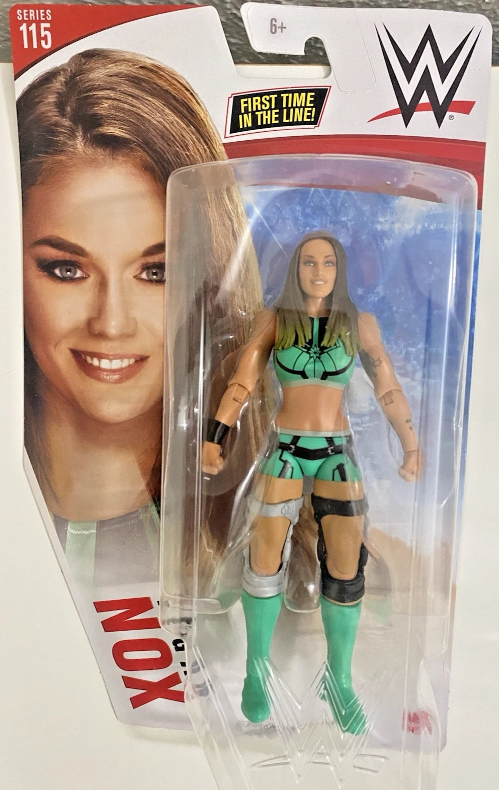 Tegan Nox Series 115 Mattel WWE T Action Figure First Time In The Line