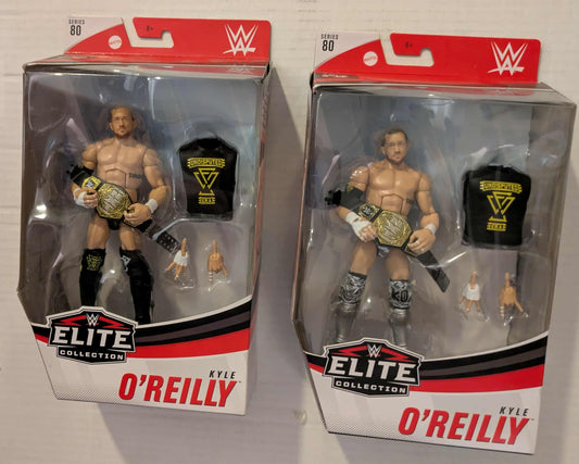 Kyle O'Reilly Elite Series 80 2 Version Lot w/Chase Action Figure