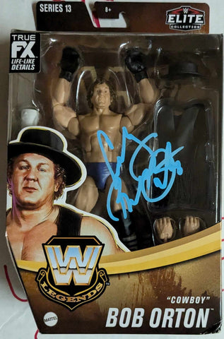 “Cowboy” Bob Orton WWE Legends Elite Signed Figure COA