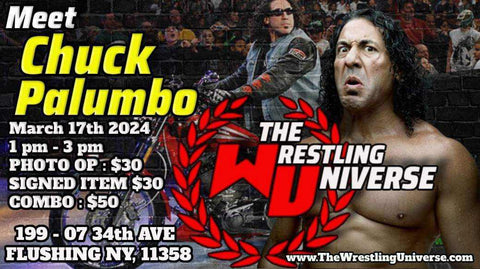 In-Store Meet & Greet with Chuck Palumbo Sun March 17th 1-3PM