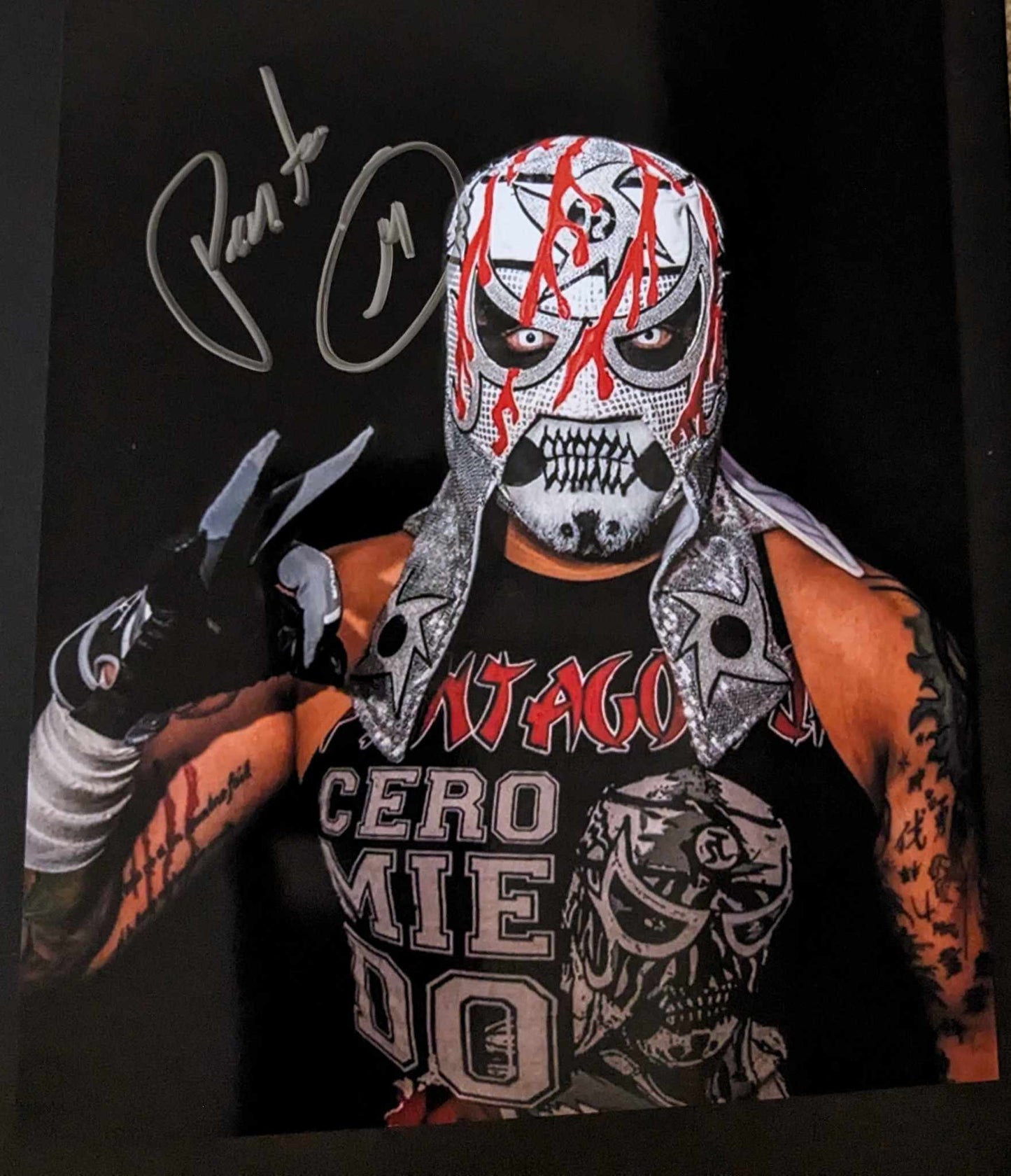 Pentagon Jr. Jr (Penta El Zero M) Pose 3 Signed Photo COA