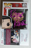 Razor Ramon WWE Funko POP 47 Signed with Case JSA COA