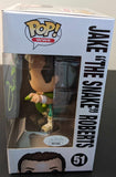 Jake The Snake Roberts WWE Funko POP 51 Signed With Case JSA COA