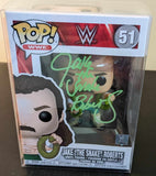 Jake The Snake Roberts WWE Funko POP 51 Signed With Case JSA COA