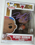 Dennis Rodman Signed WWE Funko Pop #103 JSA COA