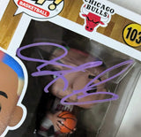 Dennis Rodman Signed WWE Funko Pop #103 JSA COA