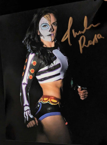 Thunder Rosa Pose 3 Signed Photo COA