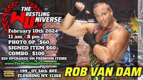 In-Store Meet & Greet with Rob Van Dam RVD Sat Feb 10th 11AM-8PM