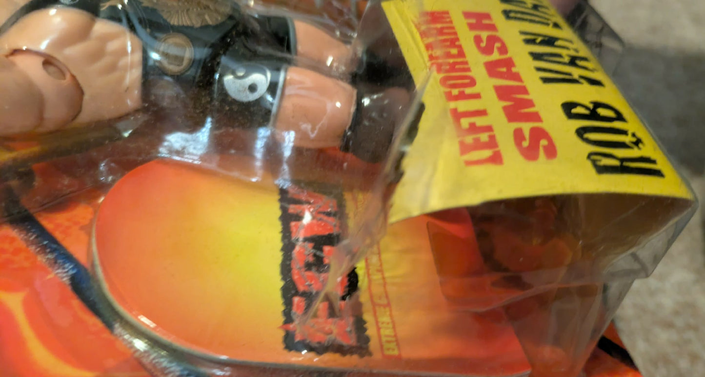 Rob Van Dam Signed Figure ECW Champion Clashers (Tough To Find Signed!)