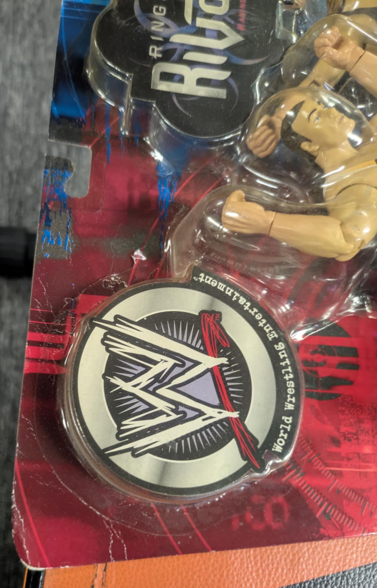 Rob Van Dam vs Test Signed WWE RINGSIDE RIVALS JAKKS 2-PACK Figure COA