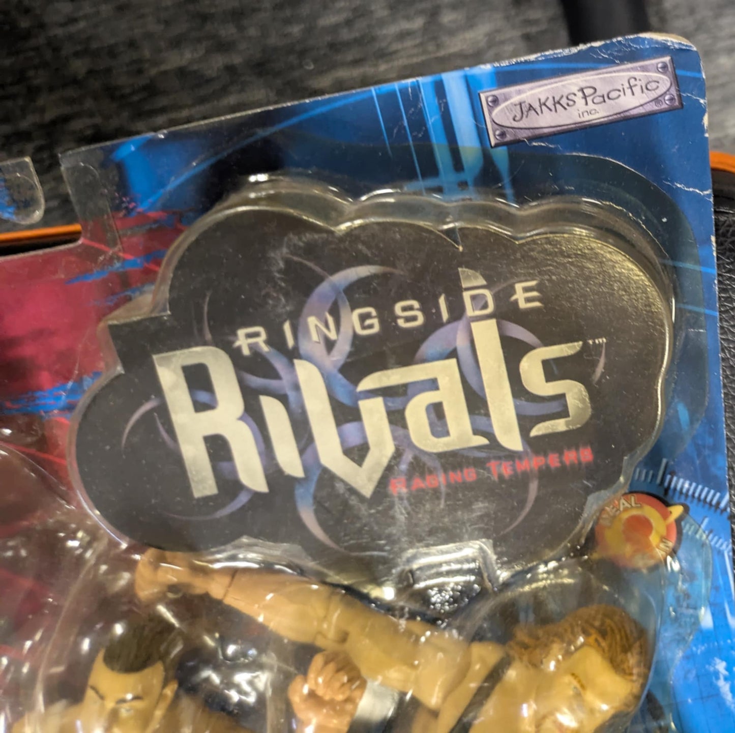 Rob Van Dam vs Test Signed WWE RINGSIDE RIVALS JAKKS 2-PACK Figure COA