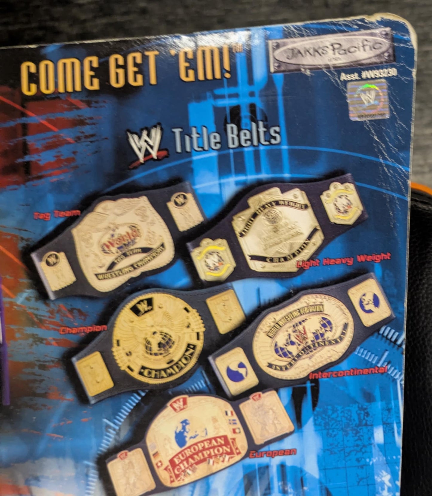 Rob Van Dam vs Test Signed WWE RINGSIDE RIVALS JAKKS 2-PACK Figure COA