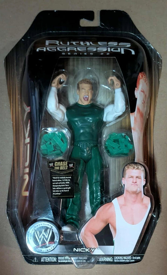 2006 Jakks WWE Ruthless Aggression NICKY Series 22 Action Figure